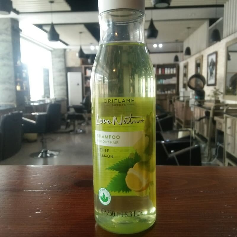 Love nature shompoo for oily hairs