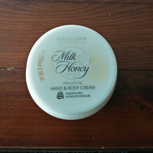 Milk honey gold hand & body cream